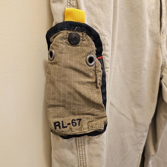 Men's Ralph Lauren Polo Jeans Company Cell Phone Carpenter Khaki Pants Waist 40" - Picture 2 of 10